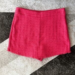 Zara Textured Woven Skort
